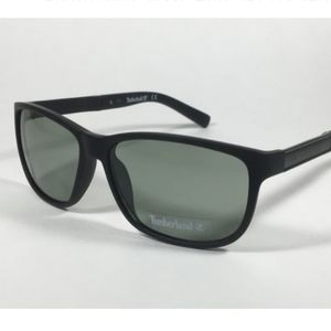 Timberland NWT tinted sunglasses Matte black green lenses